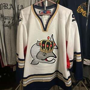 Victoria Salmon Kings ECHL Hockey Jersey Men's SP White